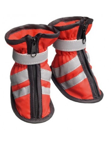 "Jogging" Dog Boots (Red)
