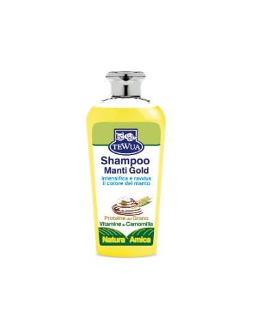 Reviving shampoo for golden coats camomile