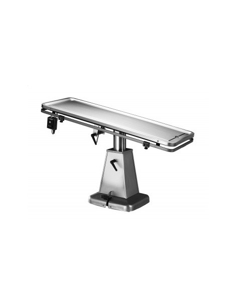 Heated  Flat-Top Surgery Table with Hydraulic Lift Base