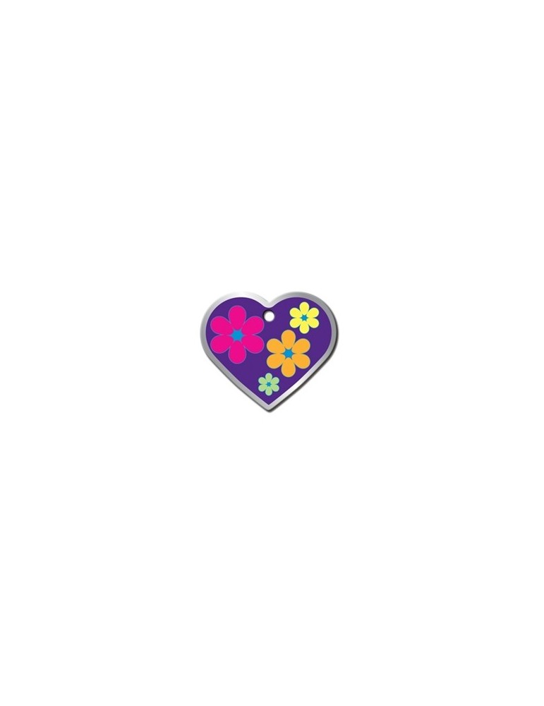 Ταυτότητα καρδιά μεγάλη με λουλούδια "RSD EDGE"