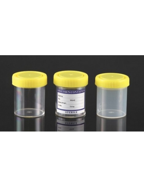 70ml Container w. Yellow Cap and Label