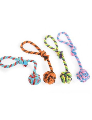 Dog Toy Ball with Handle