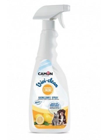 Lemon-scented household spray cleaner and sanitizer