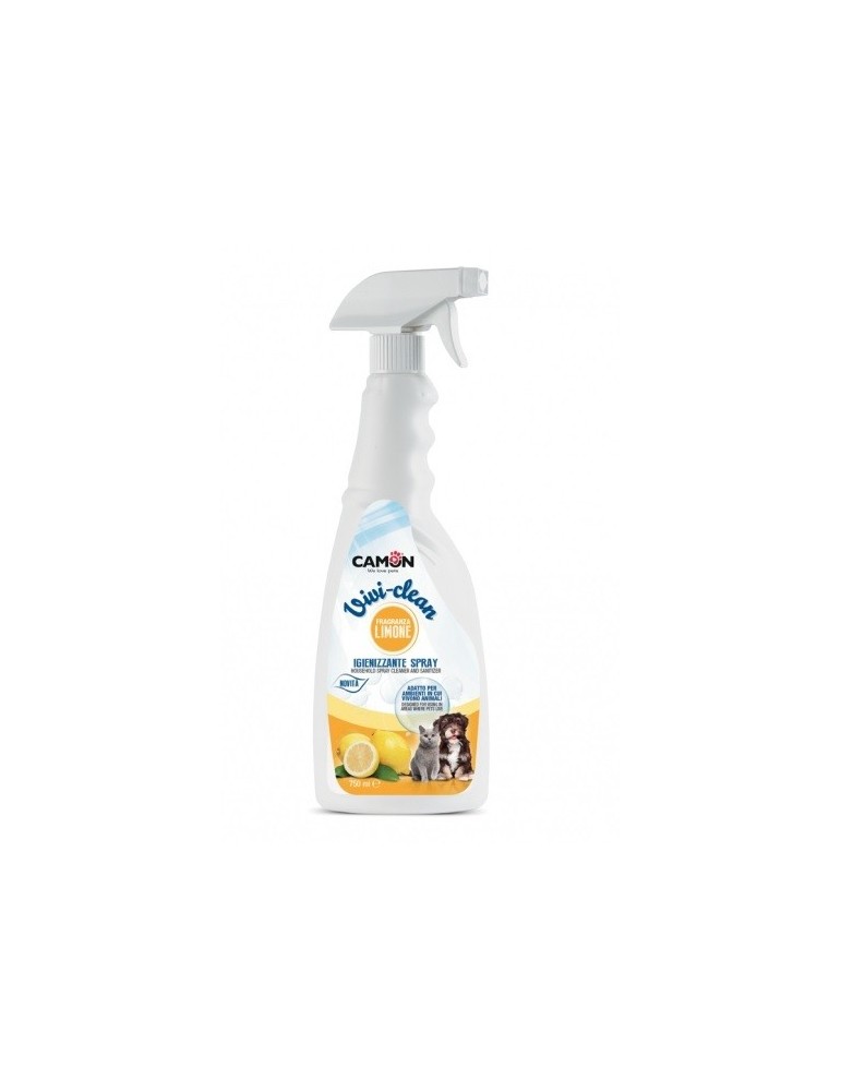Lemon-scented household spray cleaner and sanitizer