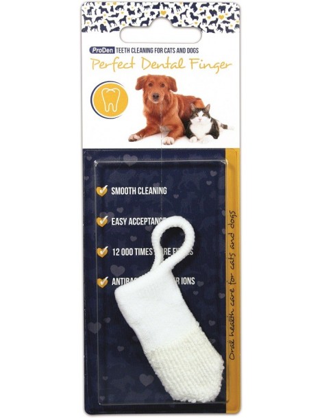 ProDen Οδοντόβουρτσα Δαχτύλου για σκύλους & για γάτες