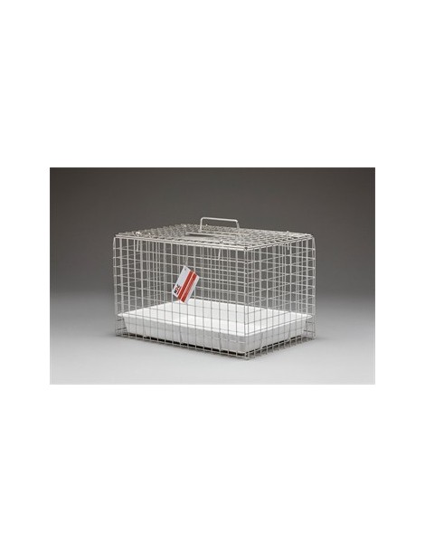 Cat Carrying Basket Stainless Steel