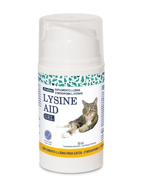 Proden Lysine Aid Gel Cat 50ml