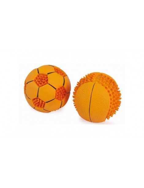 Football and basket balls - latex toys