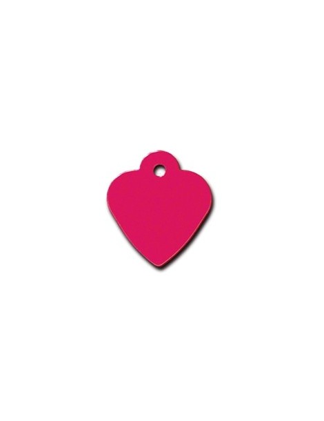 Red Heart ID Tag  Small