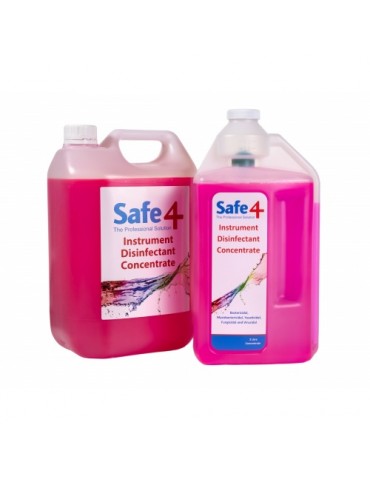 SAFE 4 Plus Instrument Disinfectant Concentrate