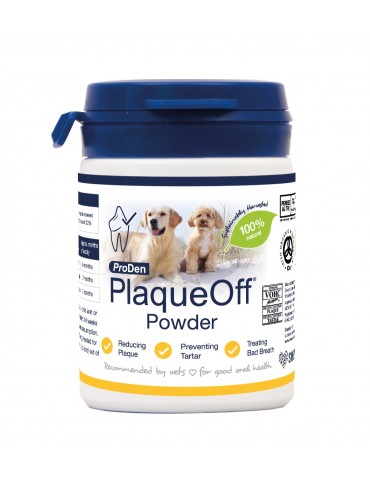 Νέα Συσκευασία ProDen plaqueOff Dog Powder