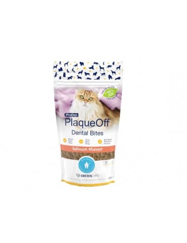 Νέα ProDen PlaqueOff Cat Dental Bites με γεύση σολομού
