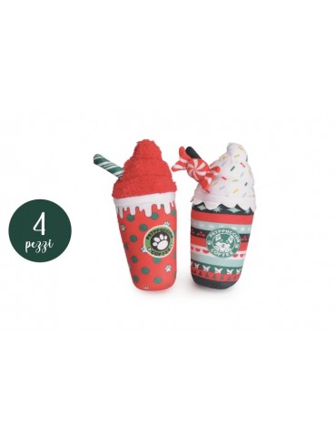 Christmas plush cup for dogs