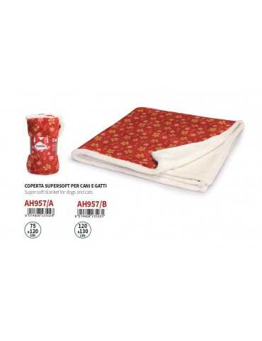 Supersoft Christmas blanket...