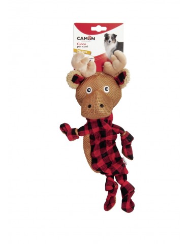 Dog toy - fabric reindeer