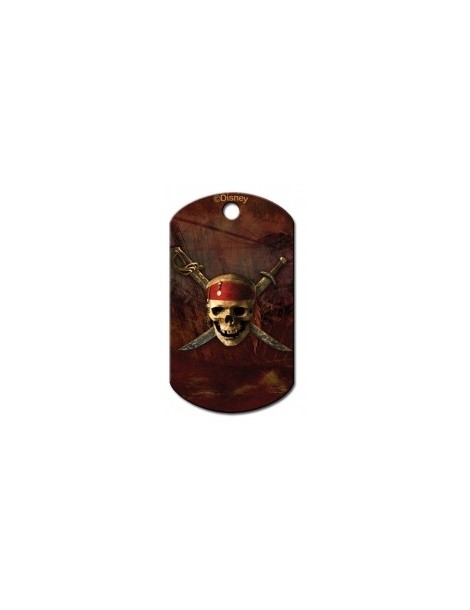 Military ID Tag with Pirates of Caribbean