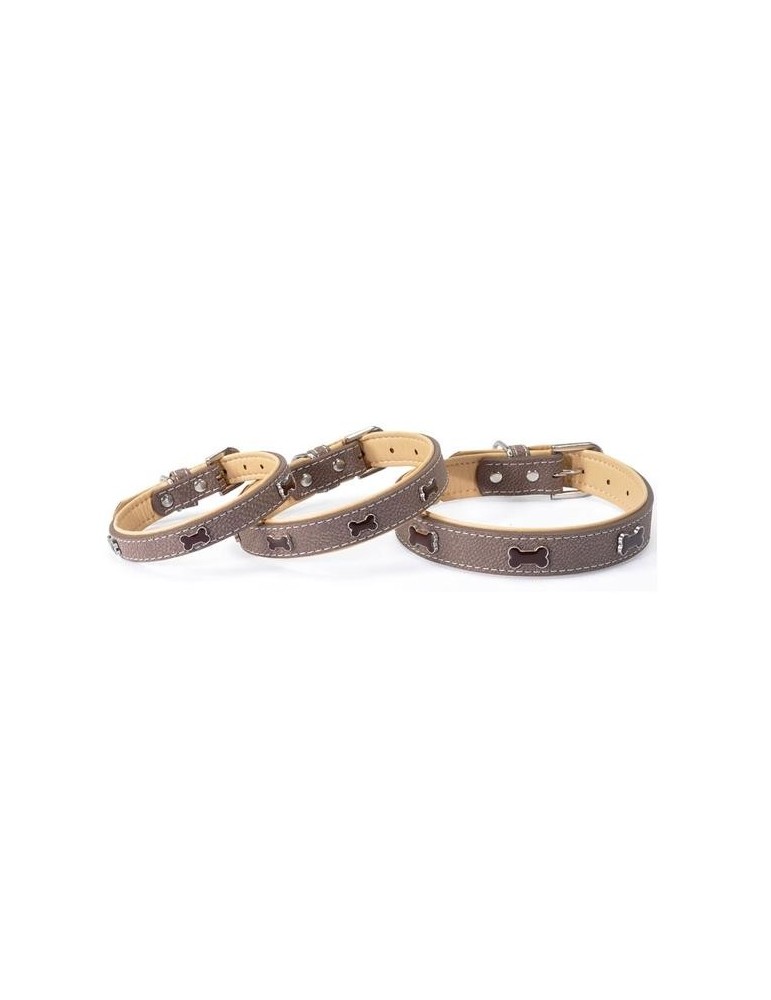 "Timber" brown collar 15 x 380 mm