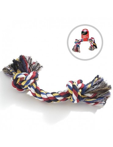 Training rope with 2 knots